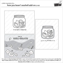 Load image into Gallery viewer, Stamps: Lawn Fawn-How You Bean? Seashell Add-On