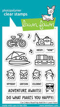 Load image into Gallery viewer, Stamps: Lawn Fawn-Car Critters Road Trip Add-On