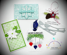 Load image into Gallery viewer, Gift Card and Gift Tag Class: Friday, December 8th 6-8pm-In Store Only