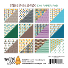 Load image into Gallery viewer, 6x6 Paper: Newton’s Nook-Coffee House Stories