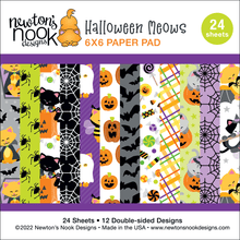 Load image into Gallery viewer, 6x6 Paper: Newton’s Nook-Halloween Woofs