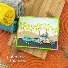 Load image into Gallery viewer, Stencils: Newton’s Nook-Palm Tree Line Stencil