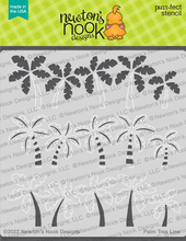 Load image into Gallery viewer, Stencils: Newton’s Nook-Palm Tree Line Stencil