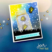 Load image into Gallery viewer, Hot Foil: Newton’s Nook-Jar Hot Foil Plate & Die