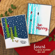 Load image into Gallery viewer, Dies: Forest Scene Builder Die