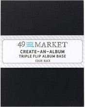 Load image into Gallery viewer, Mini Albums: 49 And Market Create-An-Album Triple Flip Album Base