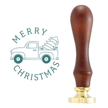 Load image into Gallery viewer, Crafting Tools: Spellbinders Wax Seal Stamp-Christmas Truck