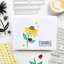 Load image into Gallery viewer, Stamps: Catherine Pooler Designs- 3 Times the Thanks Sentiment Stamps