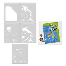 Load image into Gallery viewer, Stencils: HERO ARTS-JEAN JACKET LAYERING STENCIL SET
