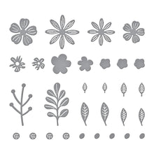 Load image into Gallery viewer, Dies: Spellbinders-MINI BLOOMS AND SPRIGS ETCHED DIES