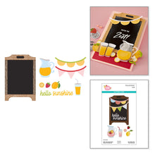 Load image into Gallery viewer, Dies: Spellbinders-PINK LEMONADE STAND ETCHED DIES