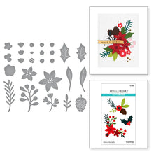 Load image into Gallery viewer, Dies: Spellbinders-Make It Merry Florals