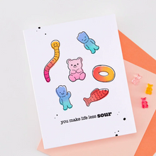 Load image into Gallery viewer, Stamp and Die Combo: Hero Arts Let's Stick Together Clear Stamp and Die Set