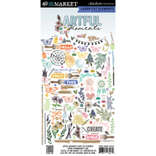 Load image into Gallery viewer, Embellishments: 49 and Market-Artful Moments Laser Cut Outs