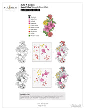 Load image into Gallery viewer, Bundle: Altenew-Build-A-Garden: Sweet Lilies & Add-on Die Bundle