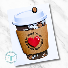 Load image into Gallery viewer, Stamps: Trinity Stamps-A Cuppa Sentiments 3x4 Stamp Set