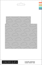 Load image into Gallery viewer, Dies: Concord & 9th-Cloudy Double Card Front Die