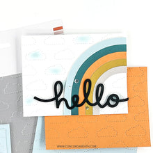 Load image into Gallery viewer, Dies: Concord & 9th-Cloudy Double Card Front Die