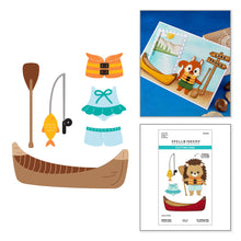 Load image into Gallery viewer, Dies: Spellbinders-SPLASH DAYS ETCHED DIES BY ALLISON FRAZIER