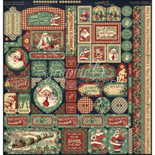 Load image into Gallery viewer, 12x12 Paper: Graphic 45 Collection Pack-Letters to Santa-12"X12"