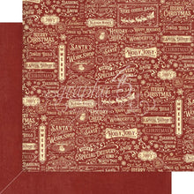 Load image into Gallery viewer, 12x12 Paper: Graphic 45 Patterns & Solids Pack-Letters to Santa-12"x12"