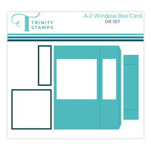 Load image into Gallery viewer, Dies: Trinity Stamps - A-2 Window Box Card Die Set