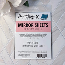 Load image into Gallery viewer, Specialty Paper: Pear Blossom Press-Mirror Sheets