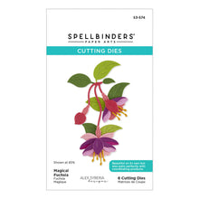 Load image into Gallery viewer, Dies: Spellbinders-MAGICAL FUCHSIA ETCHED DIES BY ALEX SYBERIA DESIGNS