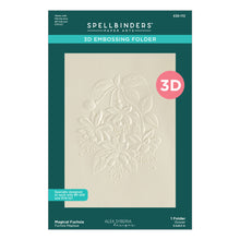 Load image into Gallery viewer, Embossing Folder: Spellbinders-MAGICAL FUCHSIA 3D EMBOSSING FOLDER BY ALEX SYBERIA DESIGNS