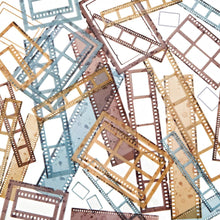 Load image into Gallery viewer, Embellishments: 49 and Market-Nature Study Filmstrip Frames