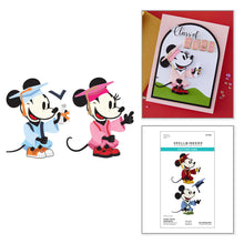 Load image into Gallery viewer, Dies: Spellbinders-CLASSIC MOUSE GRADUATION ETCHED DIES