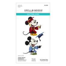 Load image into Gallery viewer, Dies: Spellbinders-CLASSIC MOUSE GRADUATION ETCHED DIES