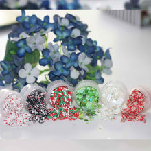Load image into Gallery viewer, Embellishments: Dress My Craft Christmas Shaker Elements-8gms 6/Pkg