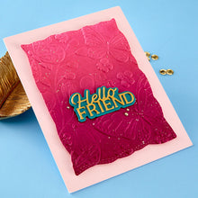 Load image into Gallery viewer, Dies: Spellbinders-LAYERED HELLO FRIEND ETCHED DIES