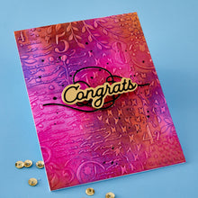 Load image into Gallery viewer, Dies: Spellbinders-LAYERED CONGRATS ETCHED DIES