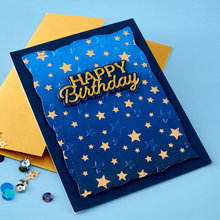 Load image into Gallery viewer, Dies: Spellbinders - Layered Happy Birthday Etched Dies