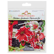 Load image into Gallery viewer, Embellishments: 49 And Market Chipboard Set-Christmas Spectacular 2023