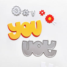 Load image into Gallery viewer, Dies: Catherine Pooler Designs-Just You Word Die