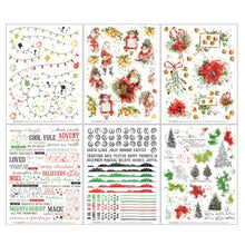 Load image into Gallery viewer, Embellishments: 49 And Market Rub-Ons 6"X8" 6/Sheets-Classic, Christmas Spectacular 2023