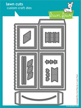 Load image into Gallery viewer, Dies: Lawn Fawn-Scalloped Box Card Pop-Up Dies