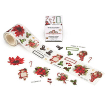 Load image into Gallery viewer, Embellishments: 49 And Market Christmas Spectacular 2023 Washi Tape Roll-Washi Tape Stickers
