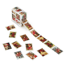 Load image into Gallery viewer, Embellishments: 49 And Market Christmas Spectacular 2023 Washi Tape Roll-Postage Washi Santa