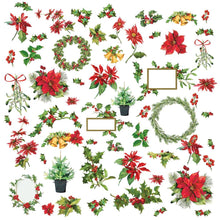 Load image into Gallery viewer, Embellishments: 49 And Market Laser Cut Outs Greenery, Christmas Spectacular 2023
