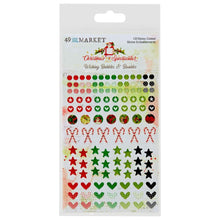 Load image into Gallery viewer, Embellishments: 49 And Market Christmas Spectacular 2023 Sticker baubles and bubbles