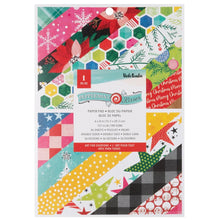 Load image into Gallery viewer, Specialty Paper: American Crafts Double-Sided Paper Pad Peppermint Kisses 6"X8" 36/Pkg