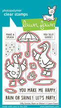 Load image into Gallery viewer, Stencils: Lawn Fawn-Silly Goose, Rain or Shine! coloring stencils