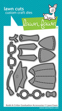 Load image into Gallery viewer, Dies: Lawn Fawn-Build-A-Critter Graduation Accessories