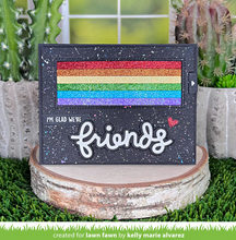 Load image into Gallery viewer, Dies: Lawn Fawn-Scripty Friends Outline Add-On