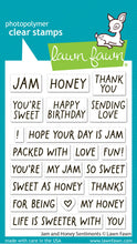 Load image into Gallery viewer, Stamps: Lawn Fawn-Jam and Honey Sentiments