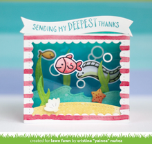 Load image into Gallery viewer, Dies: Lawn Fawn-Shadow Box Card Ocean Add-On
